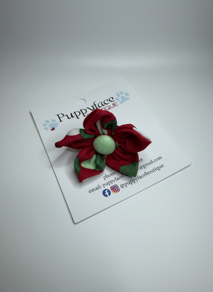 Christmas Dots Hair Clip