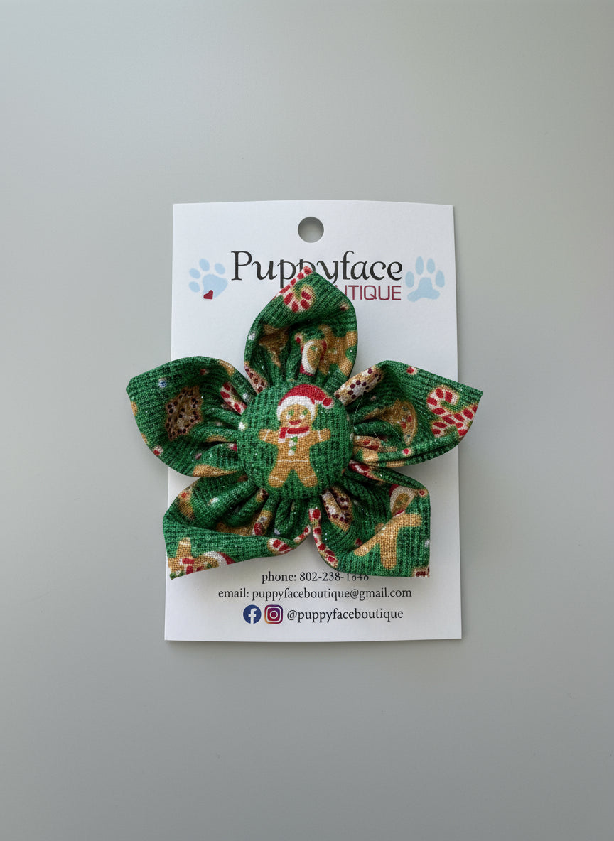 Christmas Cookie Flowers