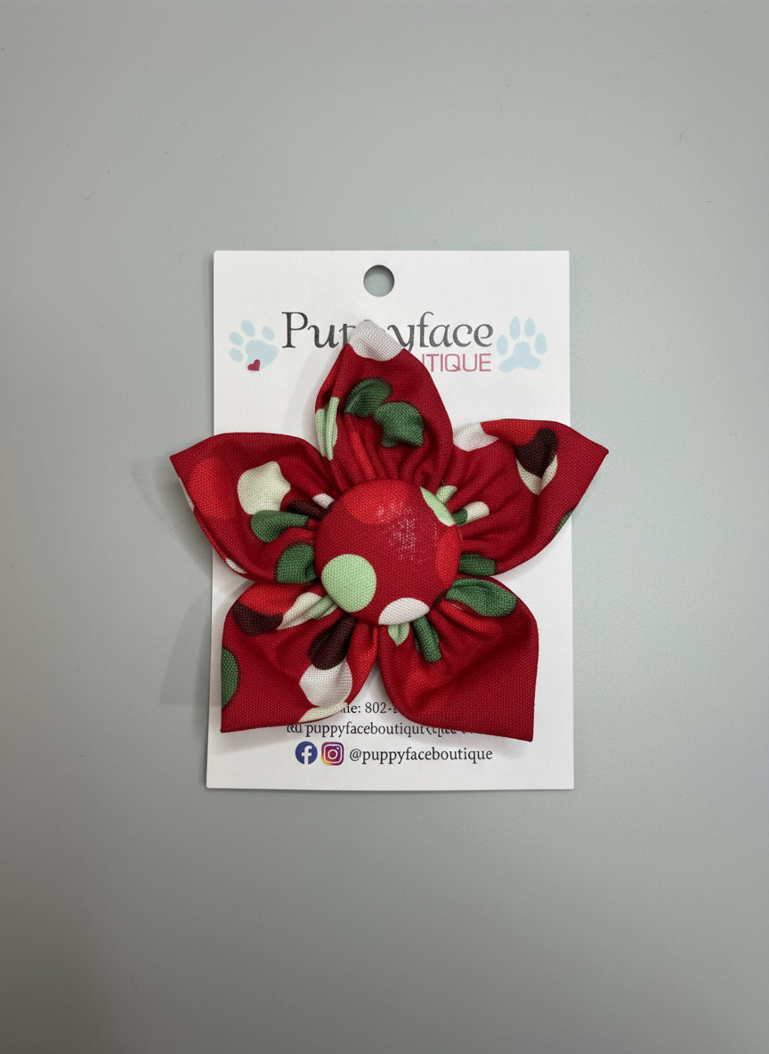 Christmas Dots Flower