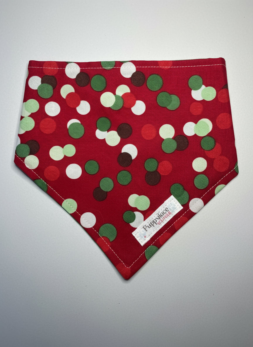 Christmas Dots Bandana