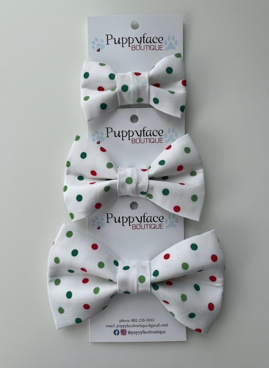 Polka Dot Bow Tie