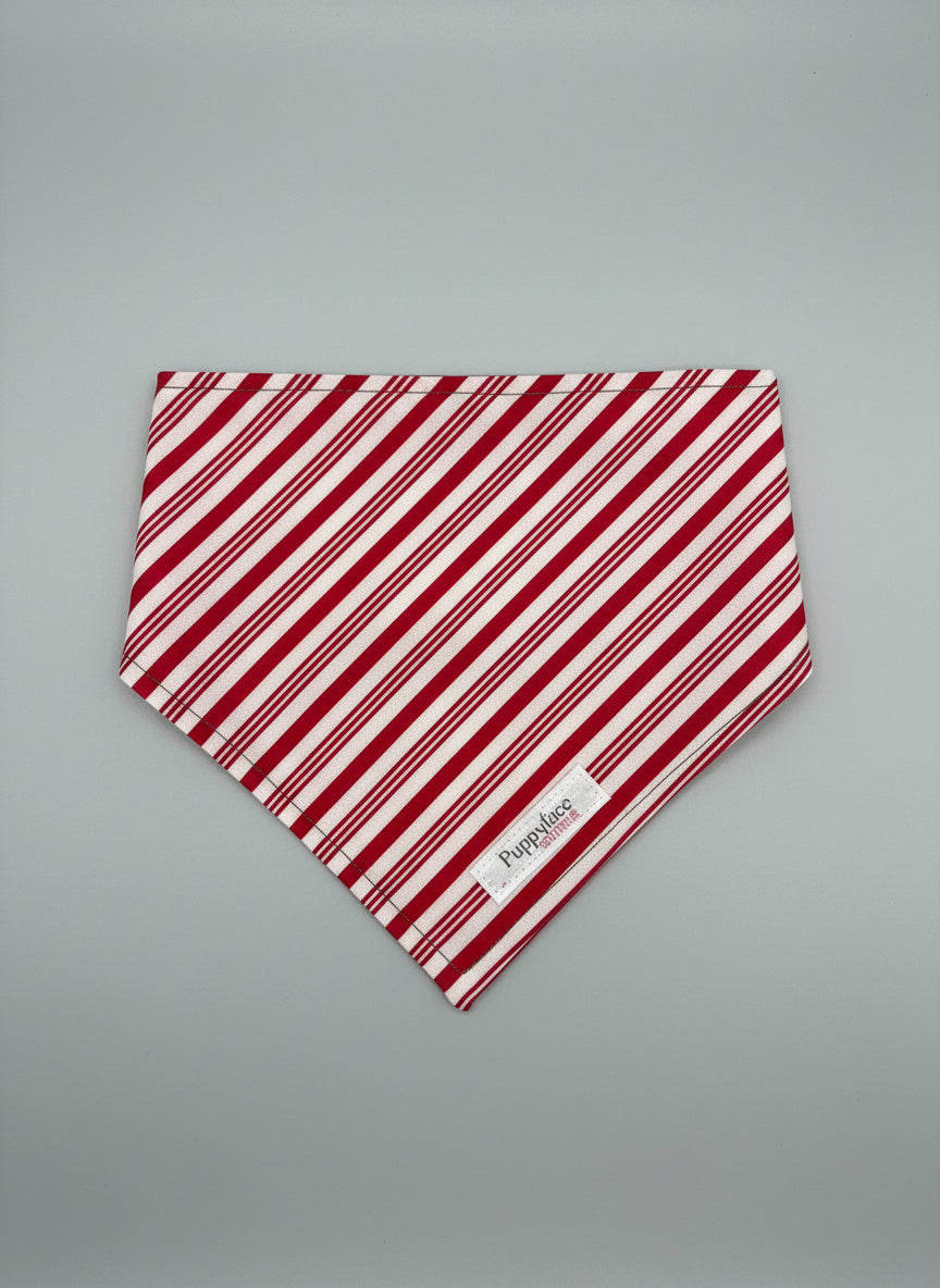 Candy Cane Stripe Bandana
