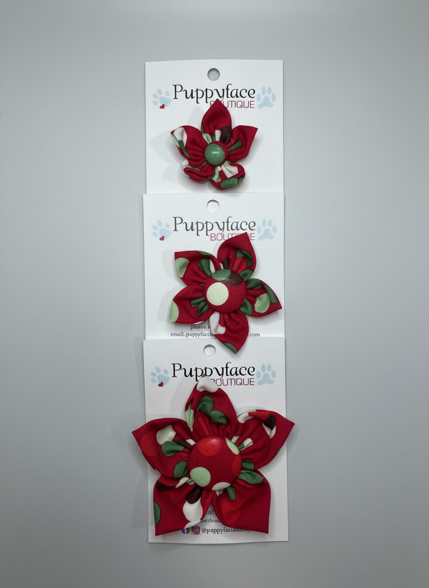 Christmas Dots Flower