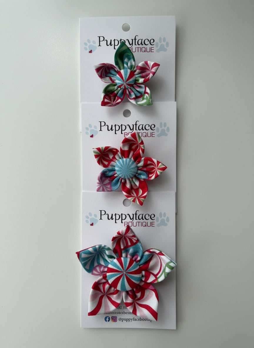 Peppermint Swirl Flower