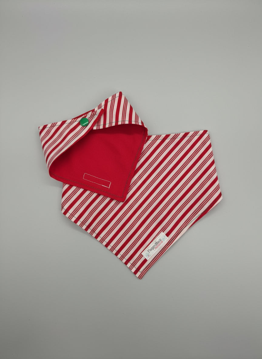 Candy Cane Stripe Bandana