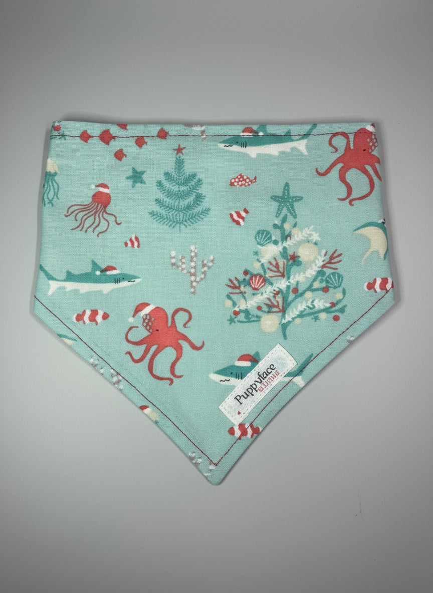 Coastal Christmas Bandana
