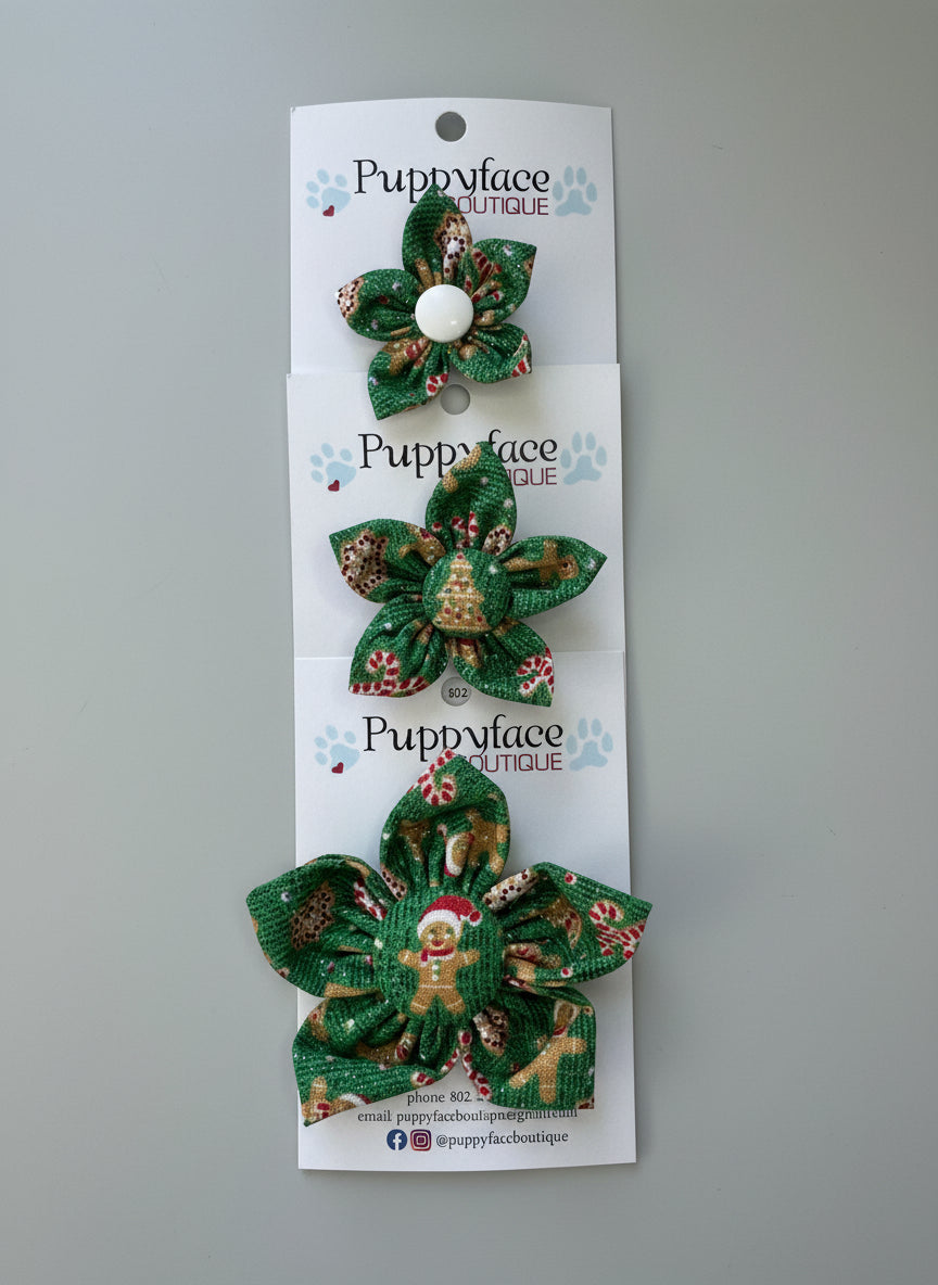Christmas Cookie Flowers
