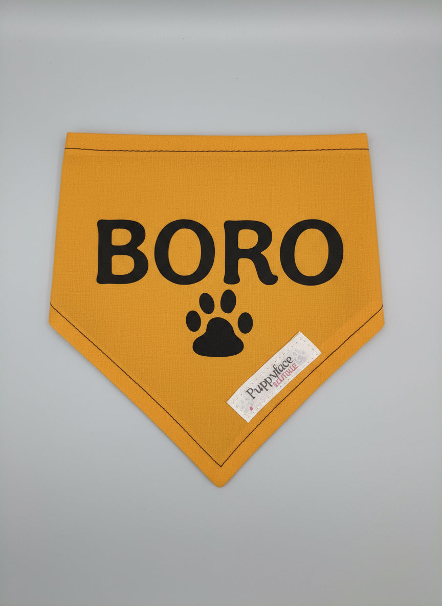 Gold Boro Bandana