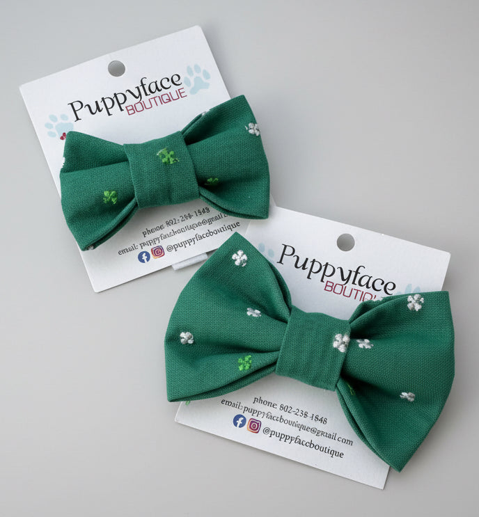 Small Shamrock Bow Tie